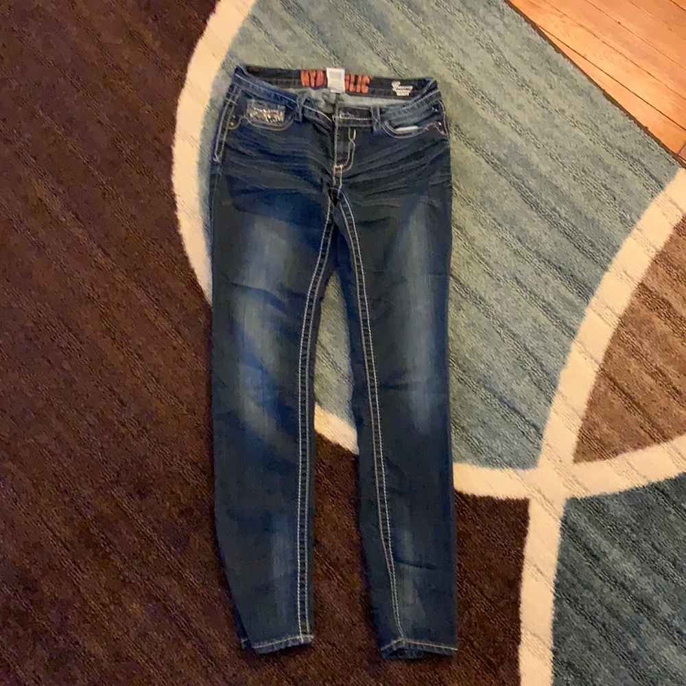 Hydraulic skinny jeans- Size 5